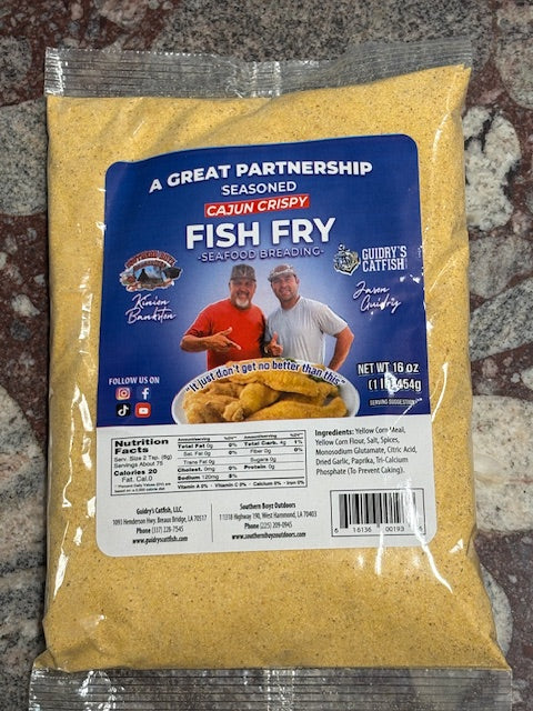 Cajun Crispy Fish Fry