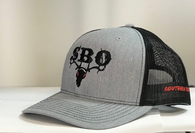 SBO Heather Grey/Black Richardson Hat