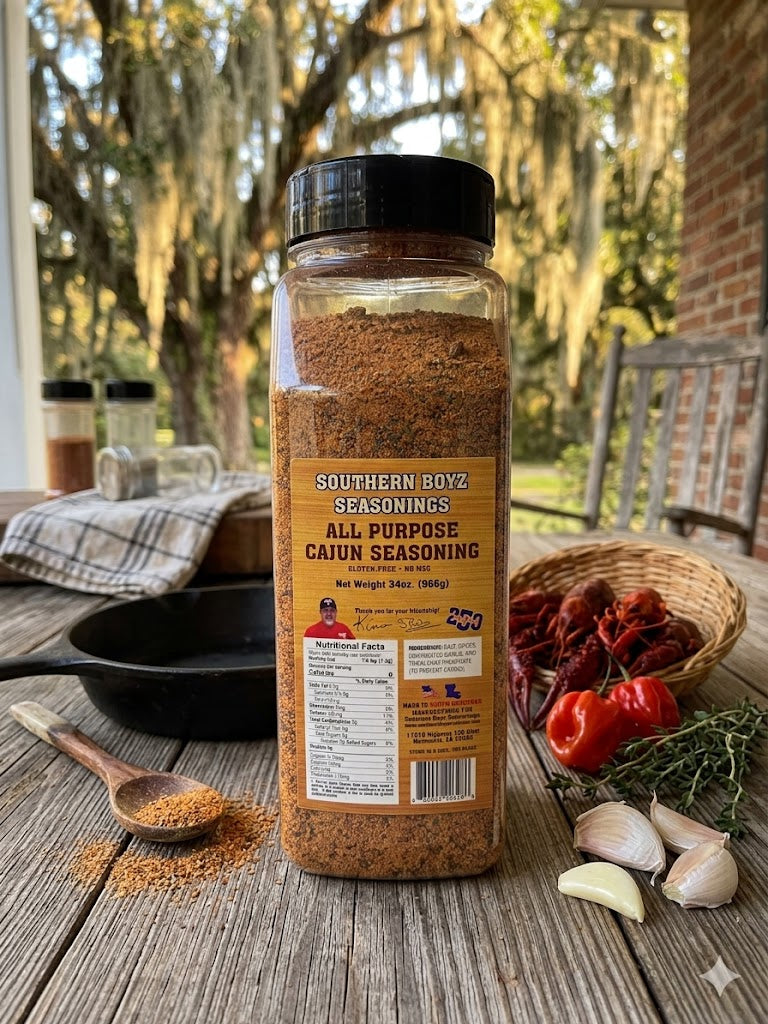 34 oz SBO All Purpose Cajun Seasoning