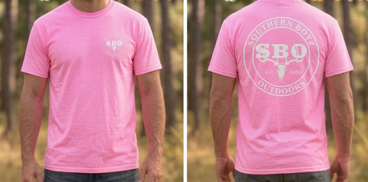 neon pink SBO T-shirt
