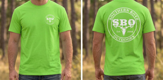 Lime Green SBO T-shirt