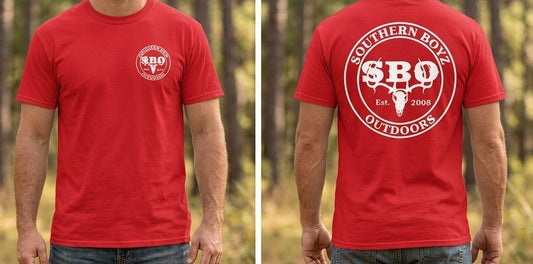 red SBO tshirt