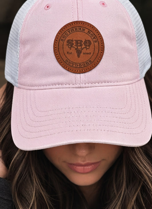 Pink/White SBO Hat