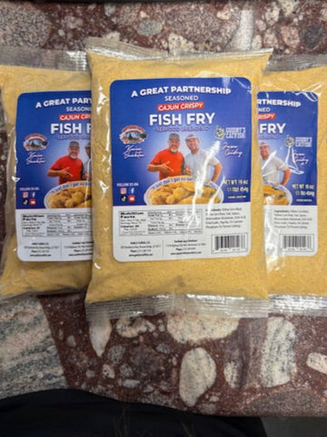 3 pack Cajun Crispy Fish Fry