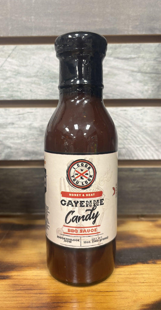 I cook You look Cayenne Candy BBQ Sauce