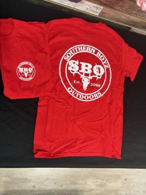 red SBO tshirt