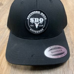SBO YUPOONG Black/Black  LOGO PATCH HAT