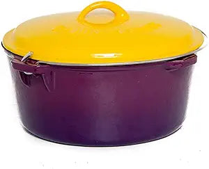 Cajun Classic 9QT Enamel Cast Iron Dutch Oven