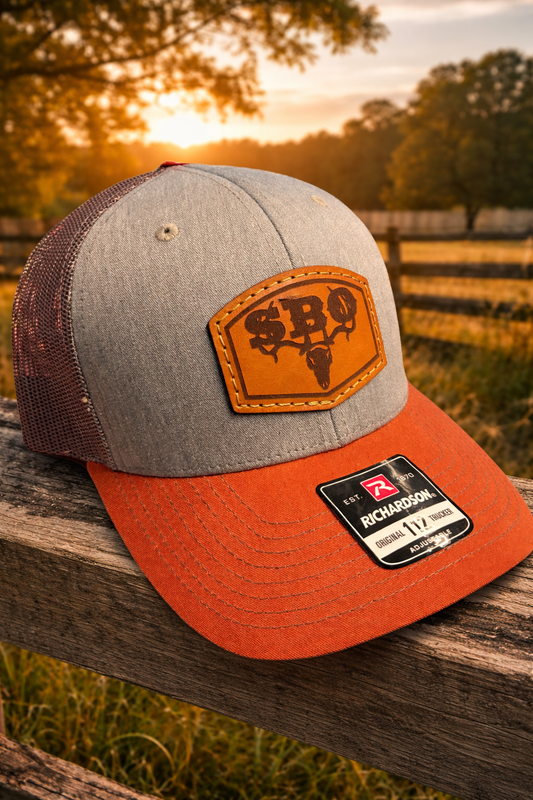 Leather Patch SBO Hat