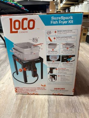 LOCO sure spark fish fryer kit