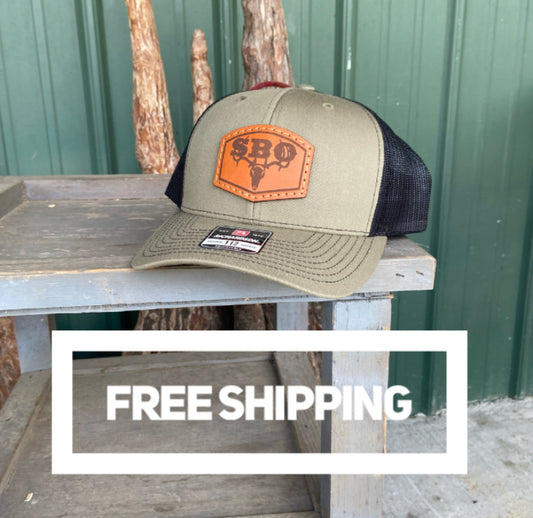 SBO LODEN AND BLACK HAT WITH PATCH