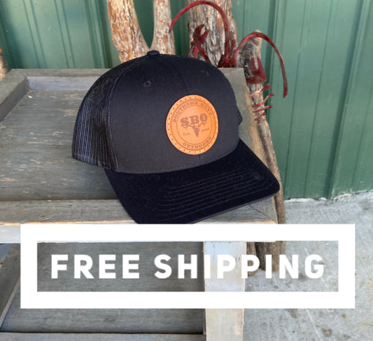 SBO Richardson 112 Black Hat with Patch