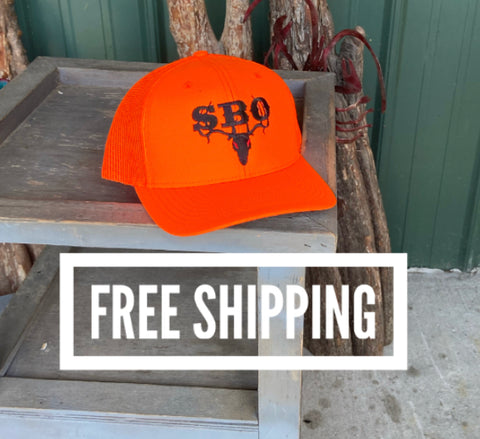 SBO Orange Richarson Hat
