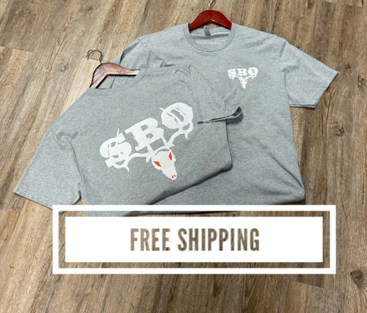 Southern Boyz grey short sleeve shirt