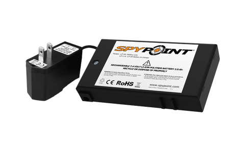 SPYPOINT LITHIUM BATTERY PACK AND CHARGER